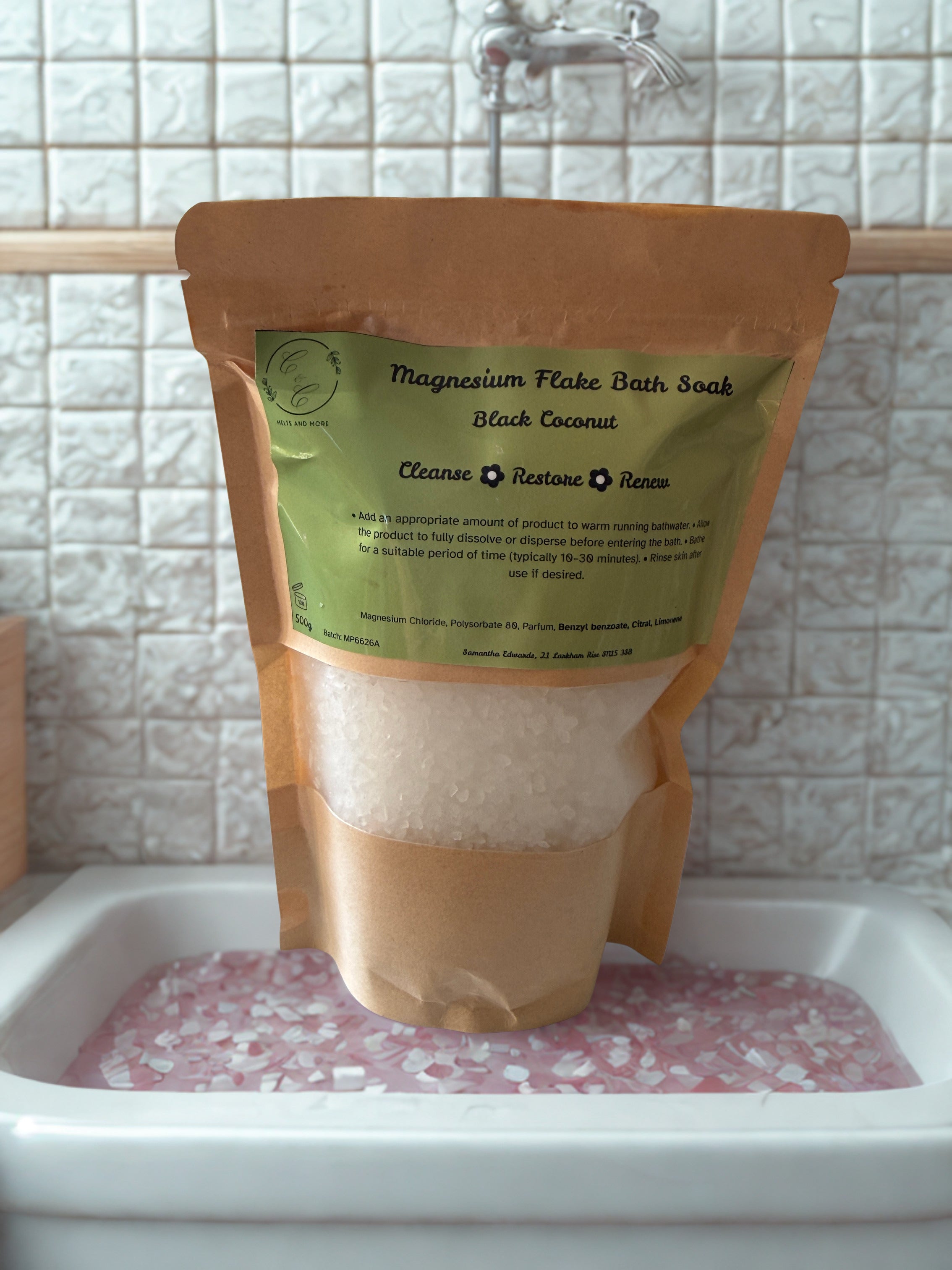 Magnesium Bath Flakes