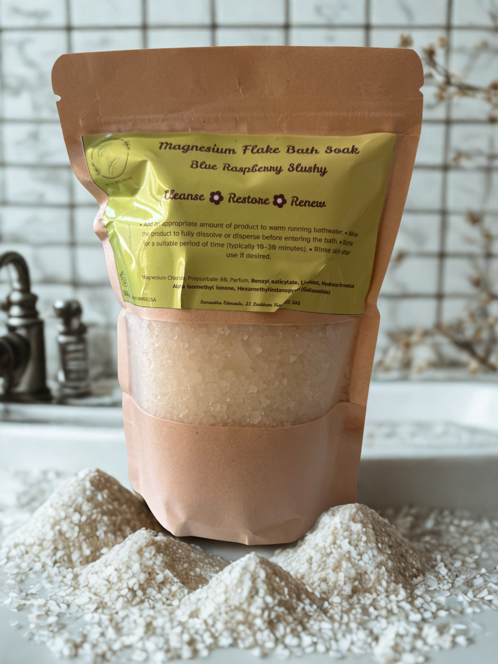 Magnesium Bath Flakes