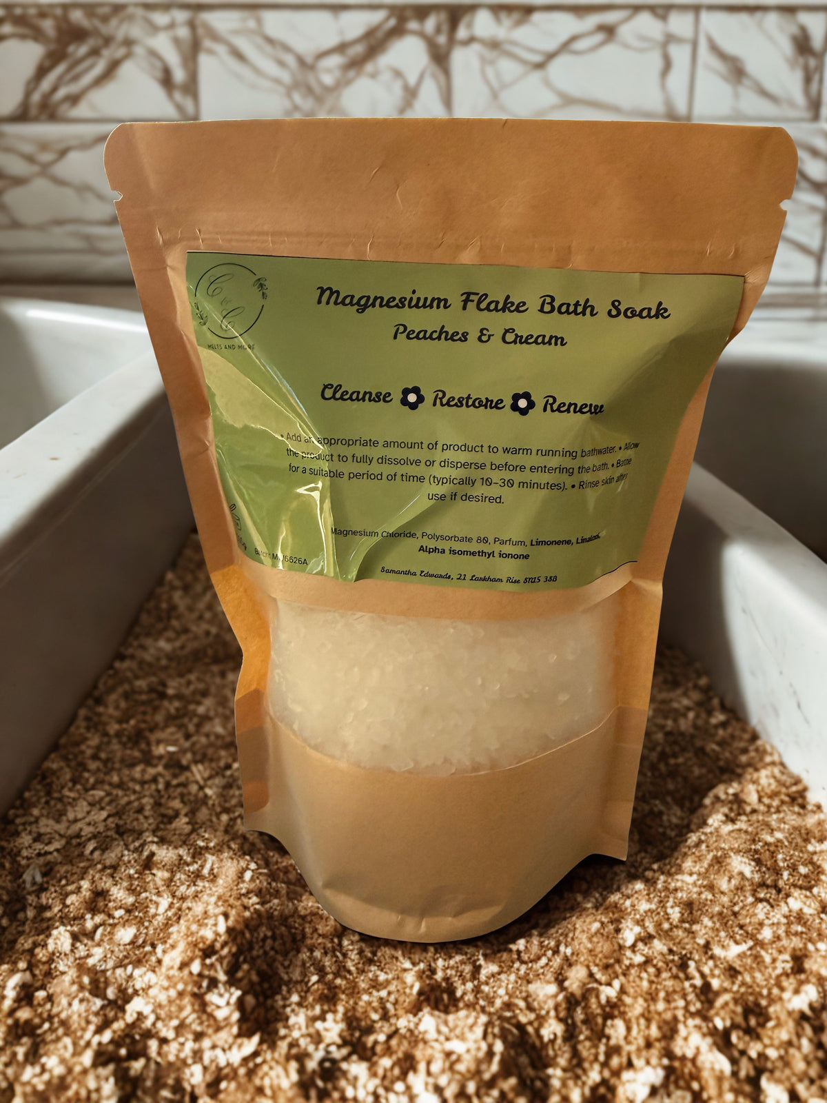 Magnesium Bath Flakes