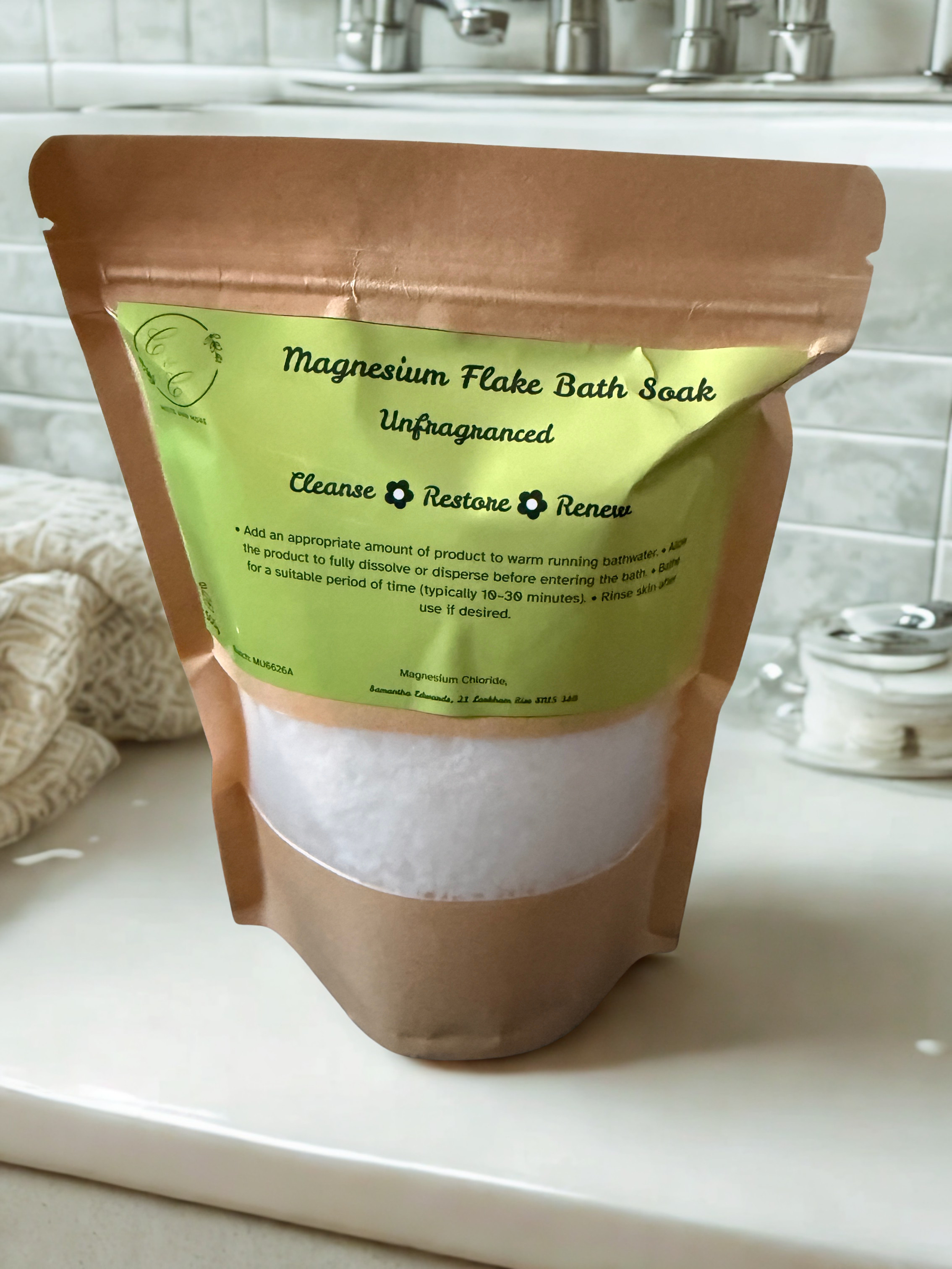 Magnesium Bath Flakes